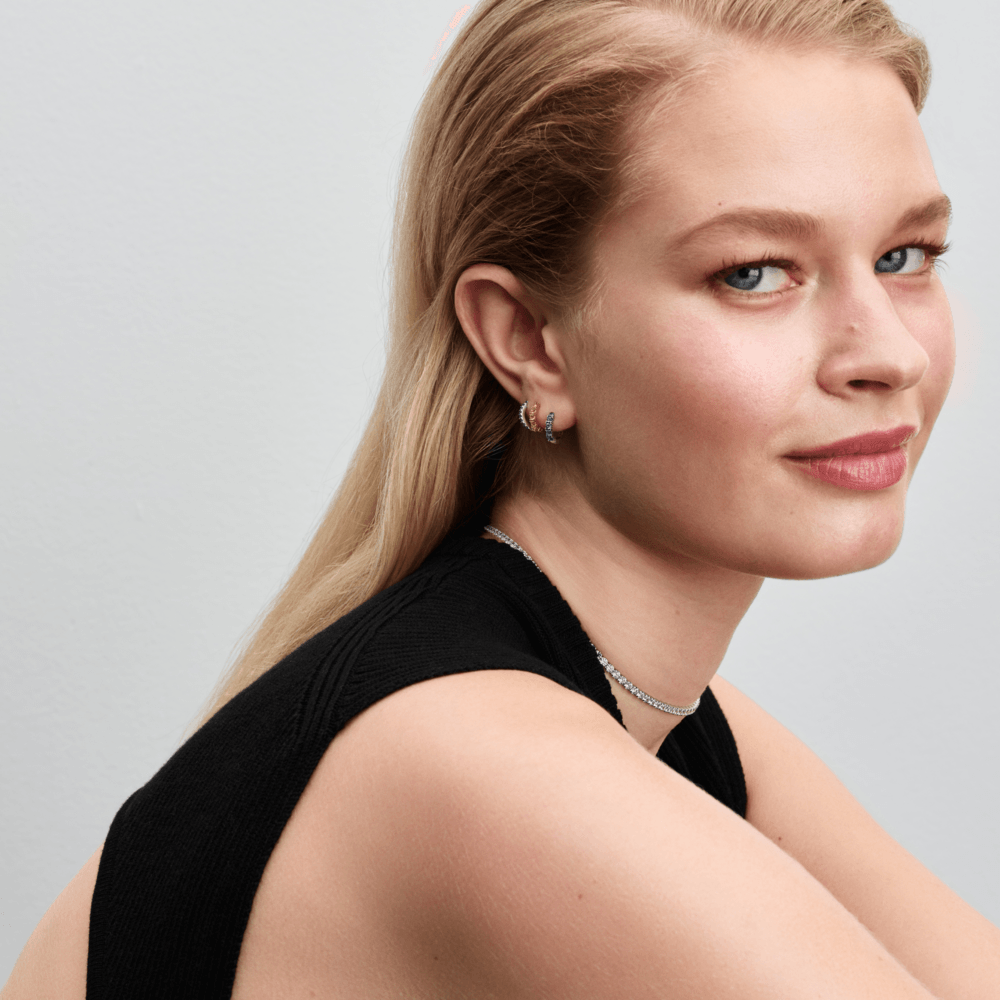 Koryelle Shine Blue Earrings