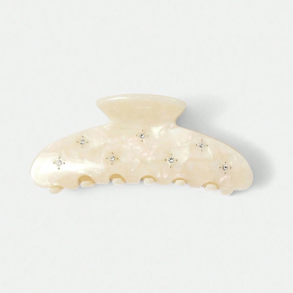 Evarin Ravine White Claw Clip