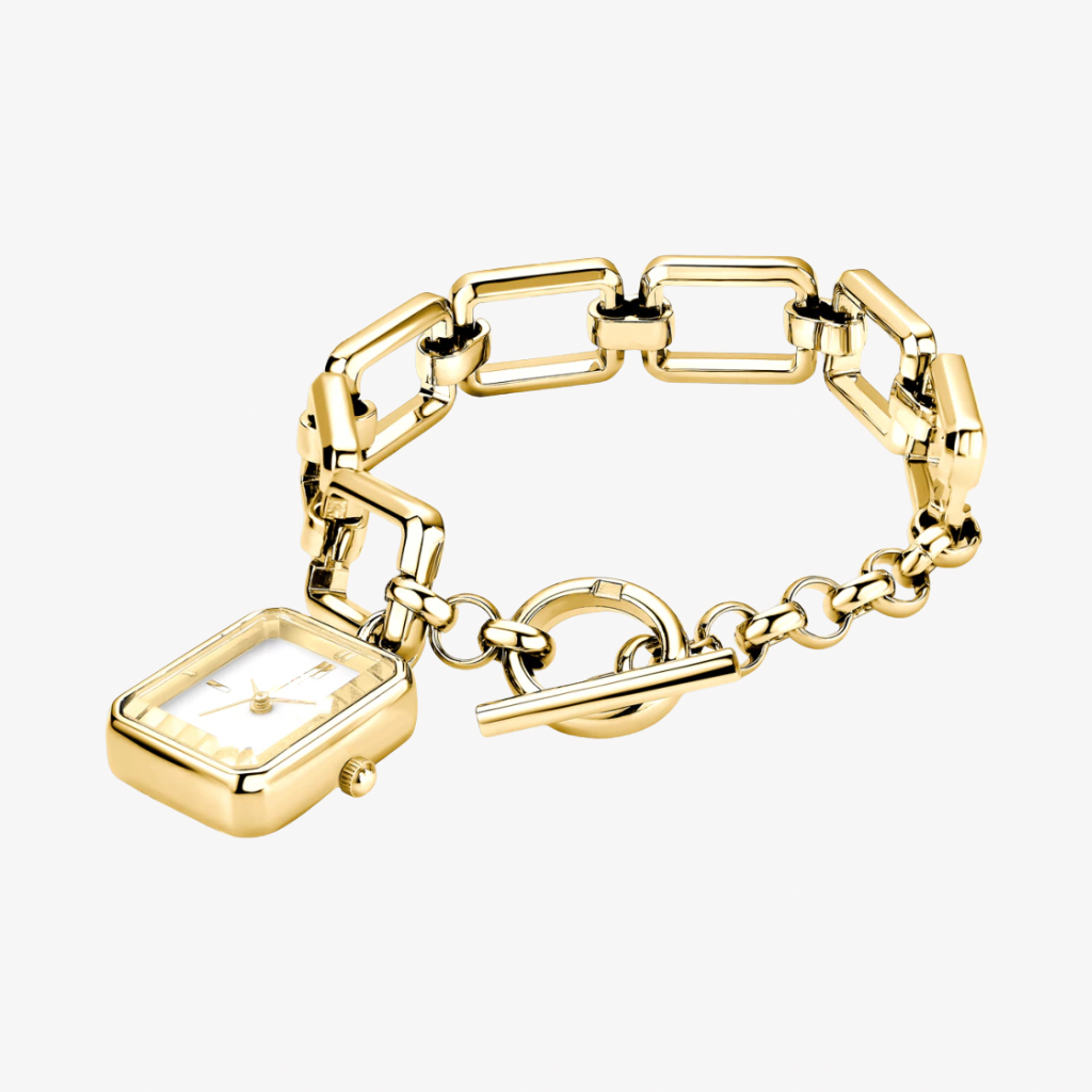 Jorven Crest Gold Watch