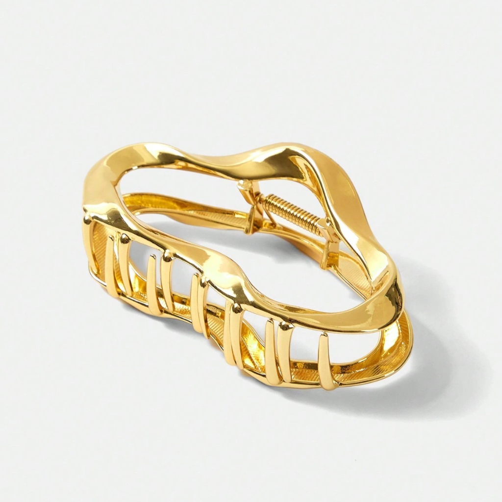 Tavienne Quiren Gold Claw Clip