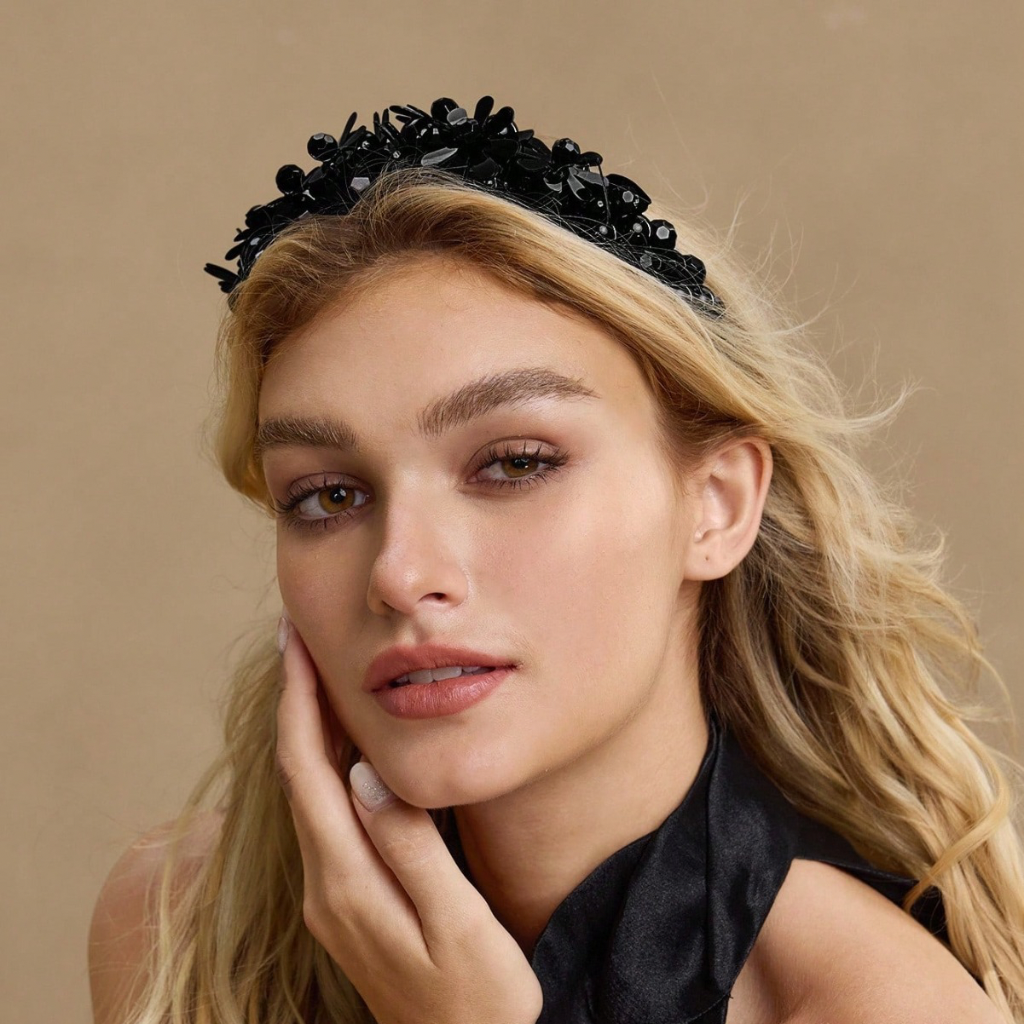 Olivienne Arion Black Headband