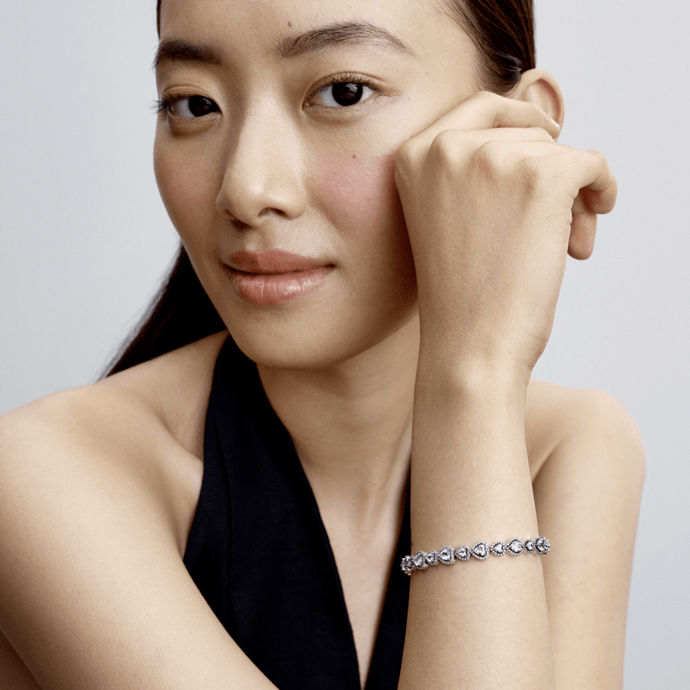 Ilvion Curve Silver Bracelet