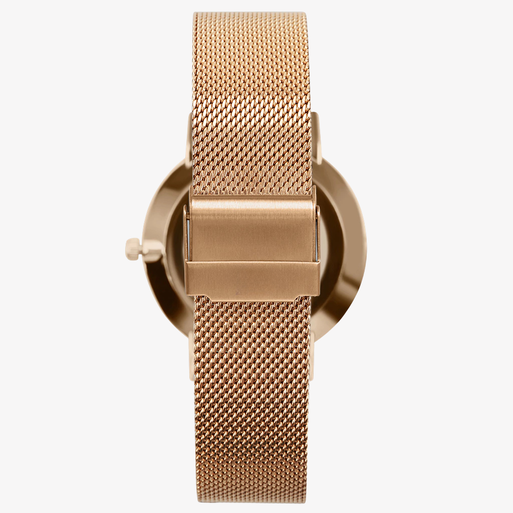 Ravelle Axis Rose Gold Watch