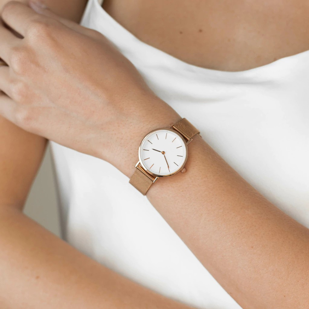 Ravelle Axis Rose Gold Watch