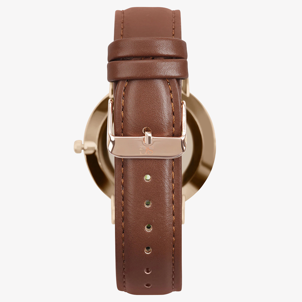 Graviel Tempo Brown Watch