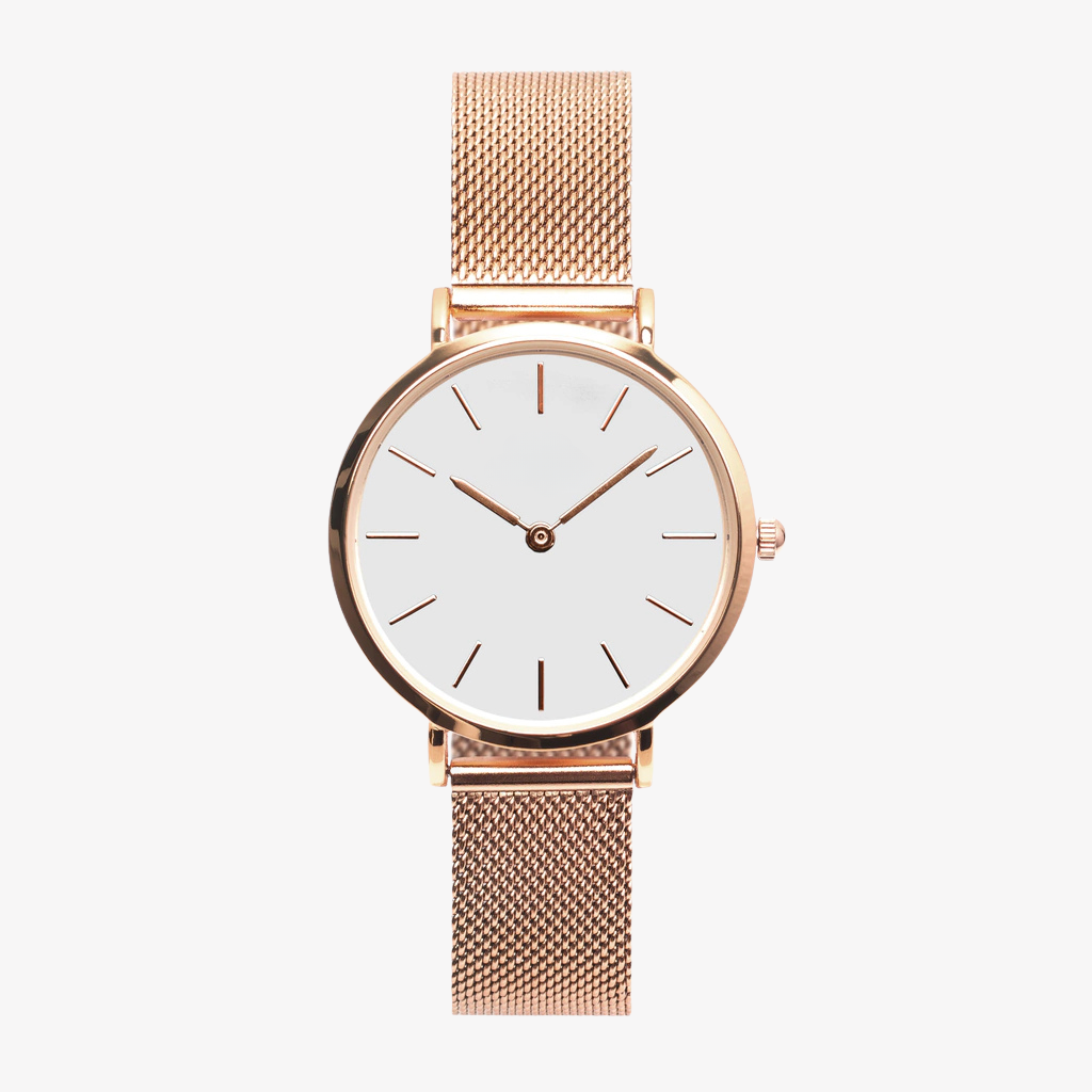 Ravelle Axis Rose Gold Watch