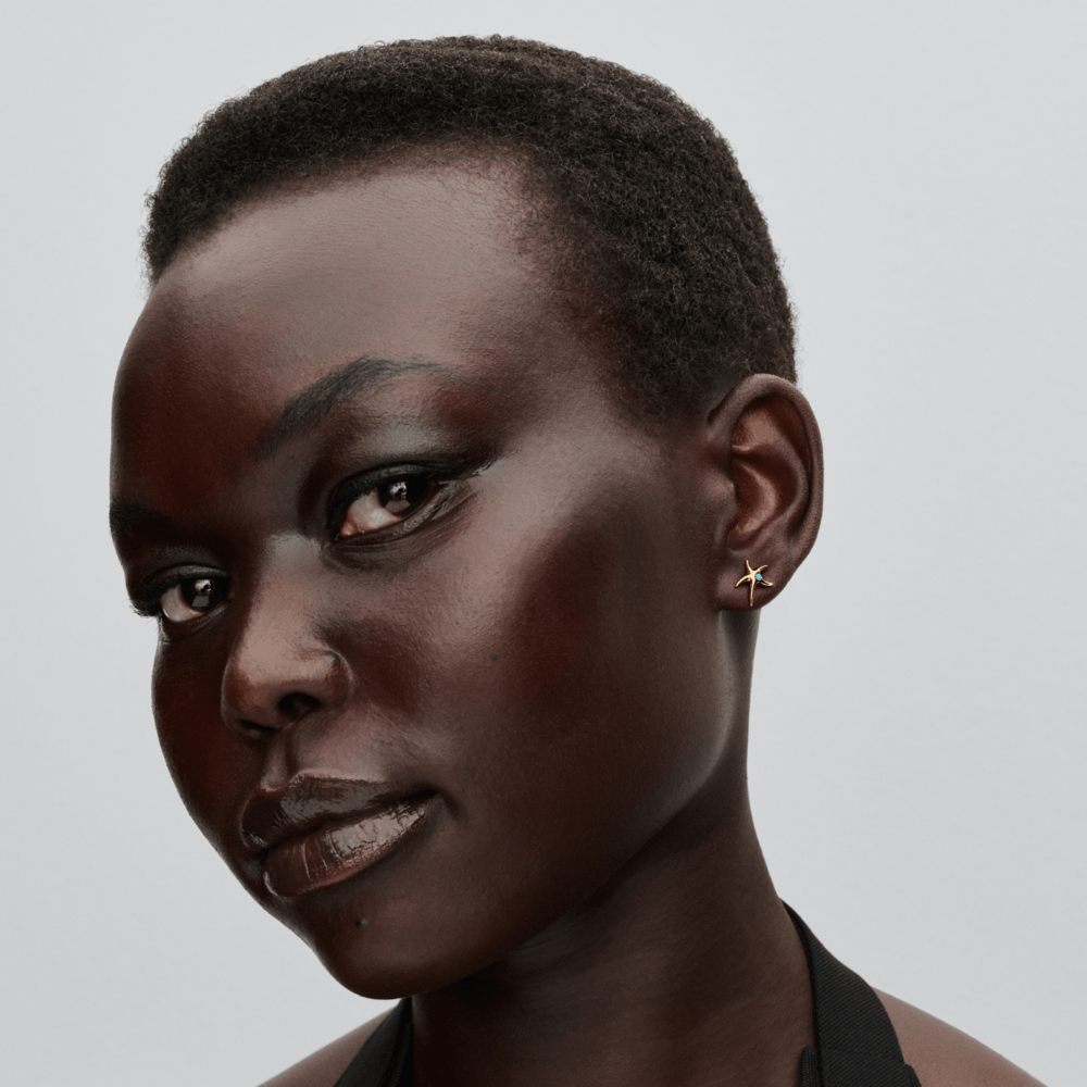 Starfish Classic Gold Earrings