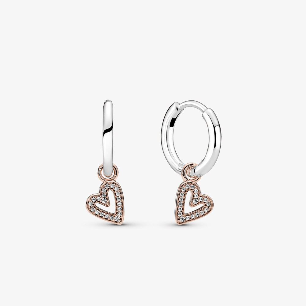Serene Grace Rose Gold Earrings